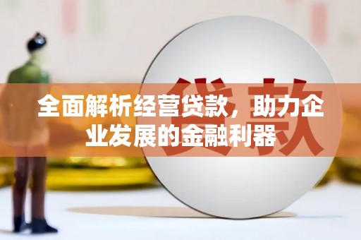 郊区全面解析经营贷款，助力企业发展的金融利器