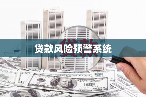 郊区贷款风险预警系统