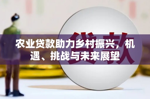 郊区农业贷款助力乡村振兴，机遇、挑战与未来展望
