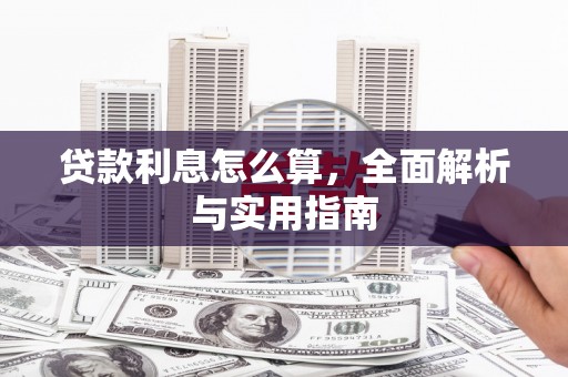 郊区贷款利息怎么算，全面解析与实用指南