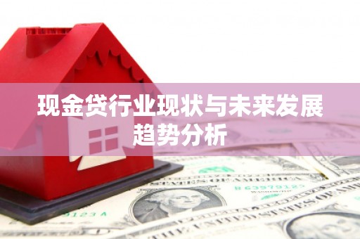 郊区现金贷行业现状与未来发展趋势分析