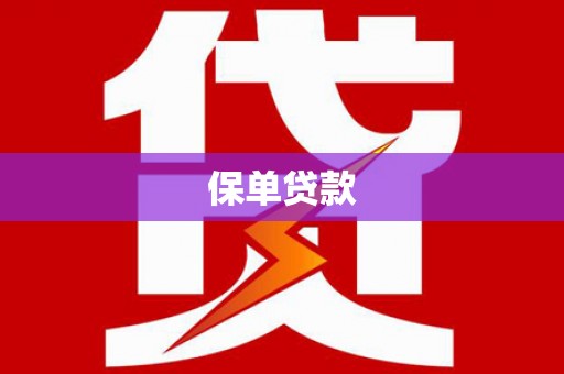 郊区保单贷款