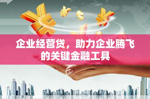 郊区企业经营贷，助力企业腾飞的关键金融工具