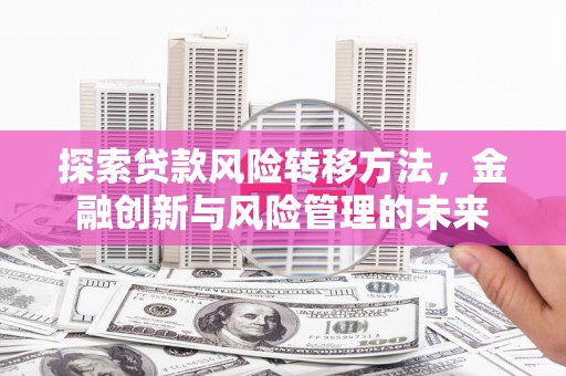 郊区探索贷款风险转移方法，金融创新与风险管理的未来