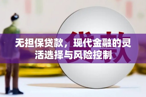 郊区无担保贷款，现代金融的灵活选择与风险控制
