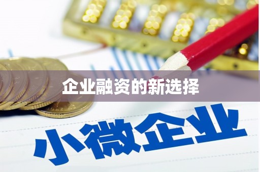 郊区企业融资的新选择