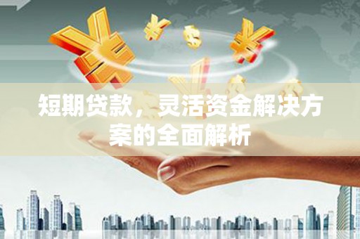 郊区短期贷款，灵活资金解决方案的全面解析