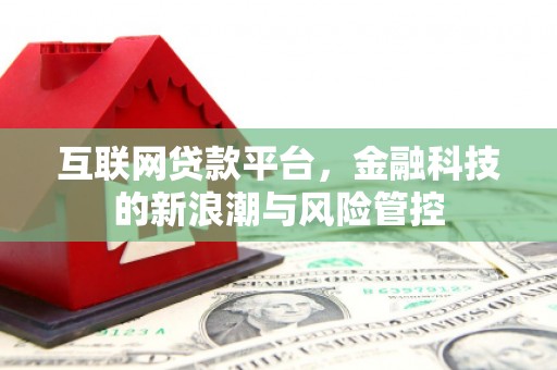 郊区互联网贷款平台，金融科技的新浪潮与风险管控