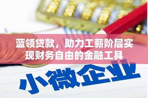 郊区蓝领贷款，助力工薪阶层实现财务自由的金融工具