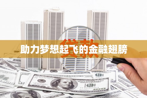 郊区助力梦想起飞的金融翅膀