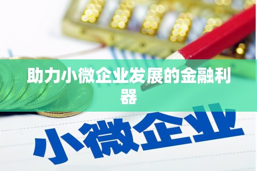 郊区助力小微企业发展的金融利器