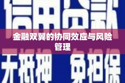 郊区金融双翼的协同效应与风险管理